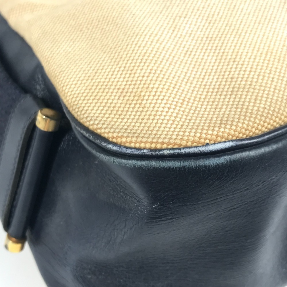 HERMES Vintage Sacoche Bag, Shoulder Handbag with Pouch, Leather, Canvas, Men... - Picture 8 of 16
